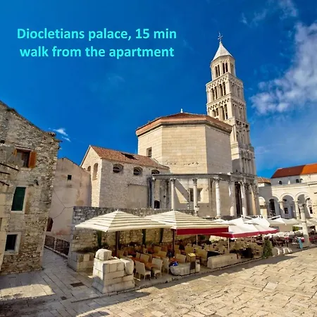 Modern 90 M2 With Balcony W The Sea View * Split